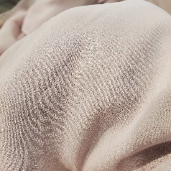 R & M Richards Sz 14 Pink Mother Of Bride Formal Tiered Dress Set Lace Jacket - Picture 11 of 11